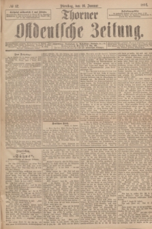 Thorner Ostdeutsche Zeitung. 1894, № 12 (16 Januar)