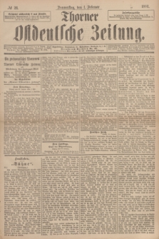 Thorner Ostdeutsche Zeitung. 1894, № 26 (1 Februar)