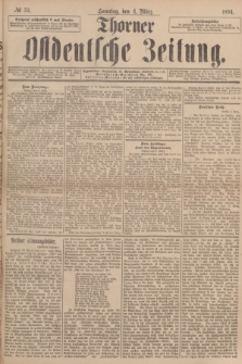 Thorner Ostdeutsche Zeitung. 1894, № 53 (4 März) + dod.