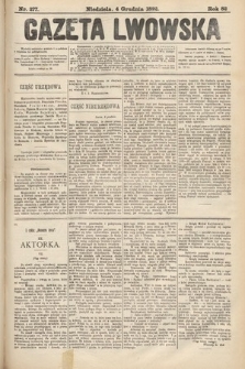 Gazeta Lwowska. 1892, nr 277