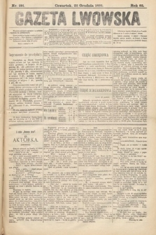 Gazeta Lwowska. 1892, nr 291