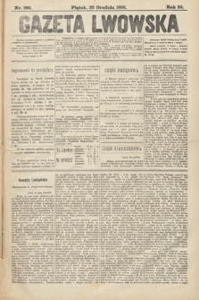Gazeta Lwowska. 1892, nr 292