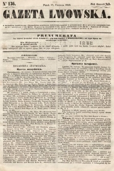 Gazeta Lwowska. 1853, nr 136