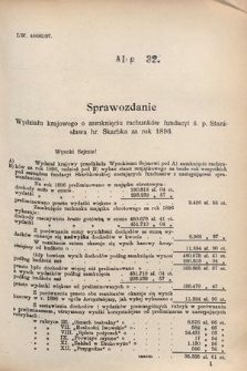 [Kadencja VII, sesja III, al. 32] Alegata do Sprawozdań Stenograficznych z Trzeciej Sesyi Siódmego Peryodu Sejmu Krajowego Królestwa Galicyi i Lodomeryi wraz z Wielkiem Księstwem Krakowskiem z roku 1897/8. Alegat 32