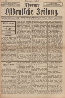 Thorner Ostdeutsche Zeitung. 1895, № 176 (30 Juli)