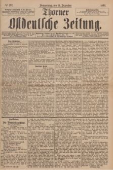Thorner Ostdeutsche Zeitung. 1895, № 297 (19 Dezember)