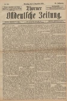 Thorner Ostdeutsche Zeitung. Jg.25[!], № 285 (6 Dezember 1898) + dod.