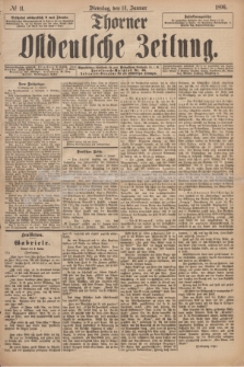 Thorner Ostdeutsche Zeitung. 1896, № 11 (14 Januar)