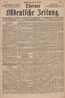 Thorner Ostdeutsche Zeitung. 1896, № 19 (23 Januar)