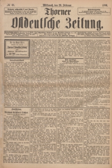 Thorner Ostdeutsche Zeitung. 1896, № 48 (26 Febuar)