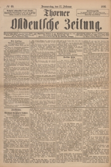 Thorner Ostdeutsche Zeitung. 1896, № 49 (27 Februar)