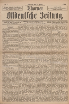 Thorner Ostdeutsche Zeitung. 1896, № 77 (31 März) + dod.