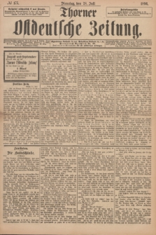 Thorner Ostdeutsche Zeitung. 1896, № 175 (28 Juli)