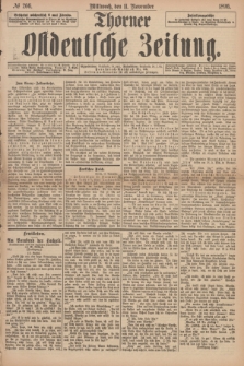 Thorner Ostdeutsche Zeitung. 1896, № 266 (11 November)