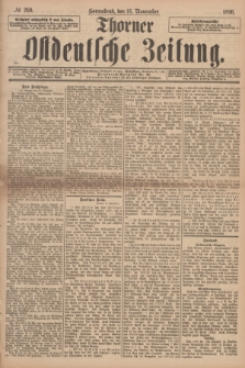 Thorner Ostdeutsche Zeitung. 1896, № 269 (14 November)