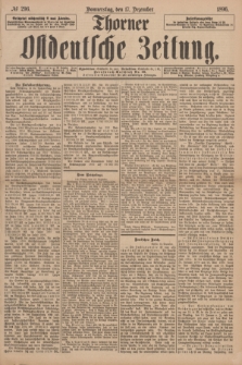 Thorner Ostdeutsche Zeitung. 1896, № 296 (17 Dezember) + dod.