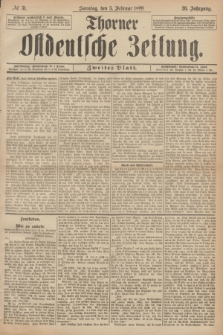 Thorner Ostdeutsche Zeitung. Jg.26, № 31 (5 Februar 1899) - Zweites Blatt