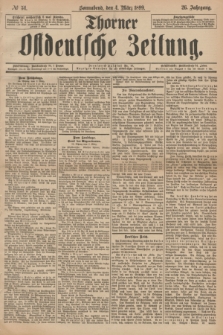 Thorner Ostdeutsche Zeitung. Jg.26, № 54 (4 März 1899)