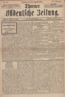 Thorner Ostdeutsche Zeitung. Jg.26, № 202 (29 August 1899)