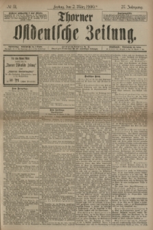 Thorner Ostdeutsche Zeitung. Jg.27, № 51 (2 März 1900) + dod.