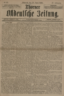 Thorner Ostdeutsche Zeitung. Jg.27, № 95 (25 April 1900) + dod.