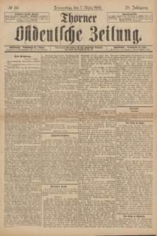 Thorner Ostdeutsche Zeitung. Jg.28, № 56 (7 März 1901) + dod.