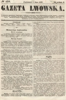 Gazeta Lwowska. 1857, nr 151