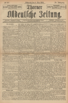Thorner Ostdeutsche Zeitung. Jg.28, № 107 (8 Mai 1901) + dod.