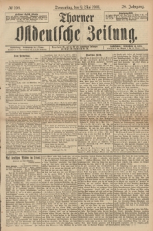 Thorner Ostdeutsche Zeitung. Jg.28, № 108 (9 Mai 1901) + dod.