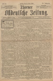 Thorner Ostdeutsche Zeitung. Jg.28, № 125 (31 Mai 1901) + dod.