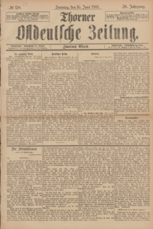 Thorner Ostdeutsche Zeitung. Jg.28, № 139 (16 Juni 1901) - Zweites Blatt