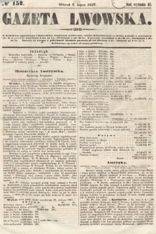 Gazeta Lwowska. 1857, nr 152