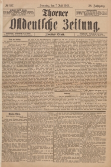 Thorner Ostdeutsche Zeitung. Jg.28, № 157 (7 Juli 1901) - Zweites Blatt