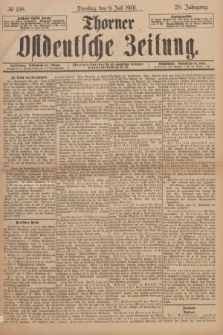 Thorner Ostdeutsche Zeitung. Jg.28, № 158 (9 Juli 1901) + dod.