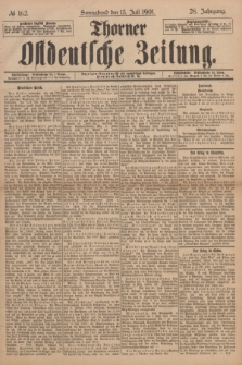 Thorner Ostdeutsche Zeitung. Jg.28, № 162 (13 Juli 1901) + dod.