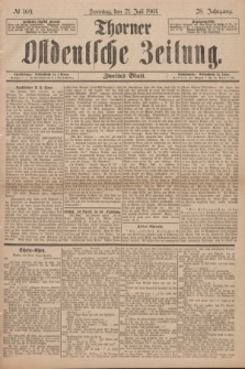 Thorner Ostdeutsche Zeitung. Jg.28, № 169 (21 Juli 1901) - Zweites Blatt