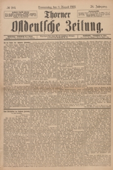 Thorner Ostdeutsche Zeitung. Jg.28, № 184 (8 August 1901) + dod.