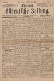 Thorner Ostdeutsche Zeitung. Jg.28, № 202 (29 August 1901) + dod.