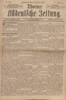 Thorner Ostdeutsche Zeitung. Jg.28, № 258 (2 November 1901) + dod.