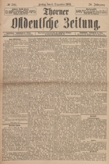 Thorner Ostdeutsche Zeitung. Jg.28, № 286 (6 Dezember 1901) + dod.