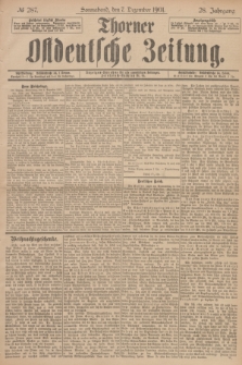 Thorner Ostdeutsche Zeitung. Jg.28, № 287 (7 Dezember 1901) + dod.