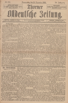 Thorner Ostdeutsche Zeitung. Jg.28, № 297 (19 Dezember 1901) + dod.
