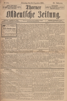 Thorner Ostdeutsche Zeitung. Jg.28, № 301 (24 Dezember 1901) + dod.