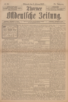 Thorner Ostdeutsche Zeitung. Jg.29, № 30 (5 Februar 1902) + dod.