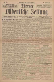 Thorner Ostdeutsche Zeitung. Jg.29, № 53 (4 März 1902) + dod.