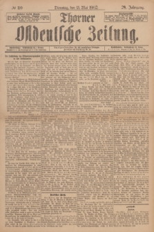 Thorner Ostdeutsche Zeitung. Jg.29, № 110 (13 Mai 1902) + dod.