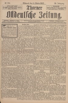 Thorner Ostdeutsche Zeitung. Jg.29, № 236 (8 Oktober 1902) + dod.