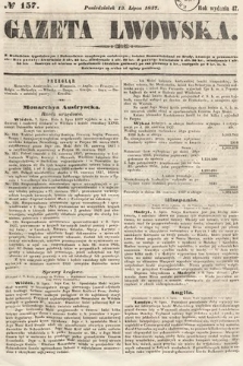 Gazeta Lwowska. 1857, nr 157