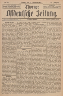 Thorner Ostdeutsche Zeitung. Jg.29, № 299 (21 Dezember 1902) - Drittes Blatt + dod.