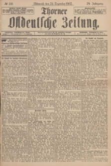 Thorner Ostdeutsche Zeitung. Jg.29, № 301 (24 Dezember 1902) + dod.